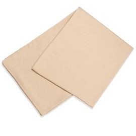 Body Pillow Pillowcase 100% Cotton 600 Thread Count, Hotel Soft Body Pillow Cover, Long Pillow Case Cover Breathable Cotton, 21x54 Inch, Camel