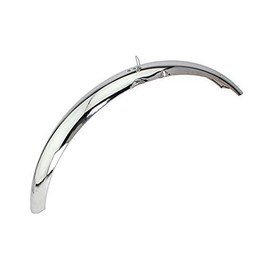 Chrome 26" Classic Standard Front Fender. Front Fender only. Bike Part for Cruiser, Trike, Beach Cruiser, Bicycle Part