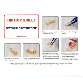 LuReen Grillz Molding Bars x 8 - One Size Fits All Custom Sizable Molding Bars