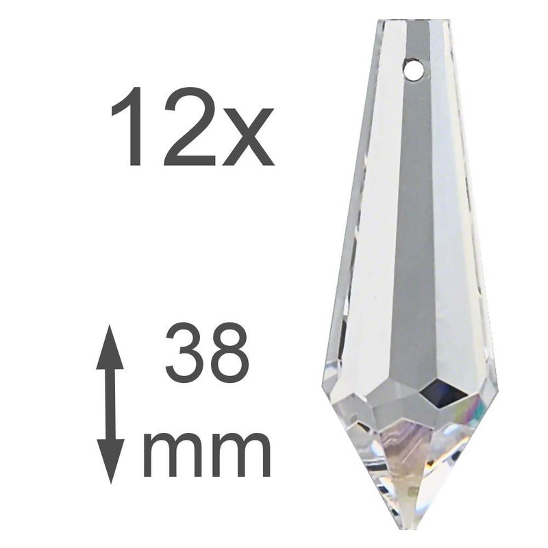 106-Piece Rainbow Crystal Set Crystal 30% PbO Feng Shui Chandelier