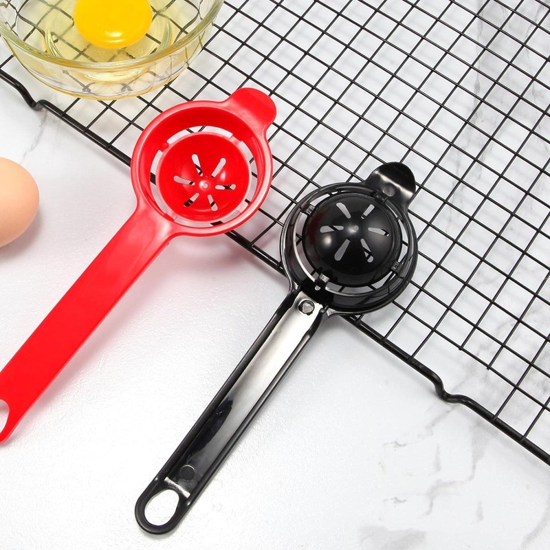 Light Green Egg White Yolk Separator Tool Food-grade Egg Baking