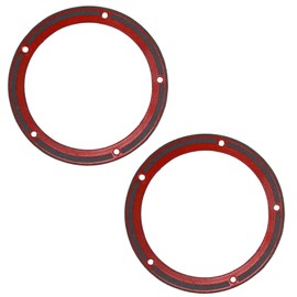UMIUP 5 Holes Twin Cam Derby Cover Gasket Replacement Fits for 1999-2016 Harley Touring Dyna Electra Glide Softail Fatboy FXD 1999-2016 25416-99X. - 2PCS