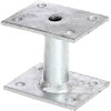 Screw-On Post Anchor Hot-Dip Galvanised 70 x 90 mm