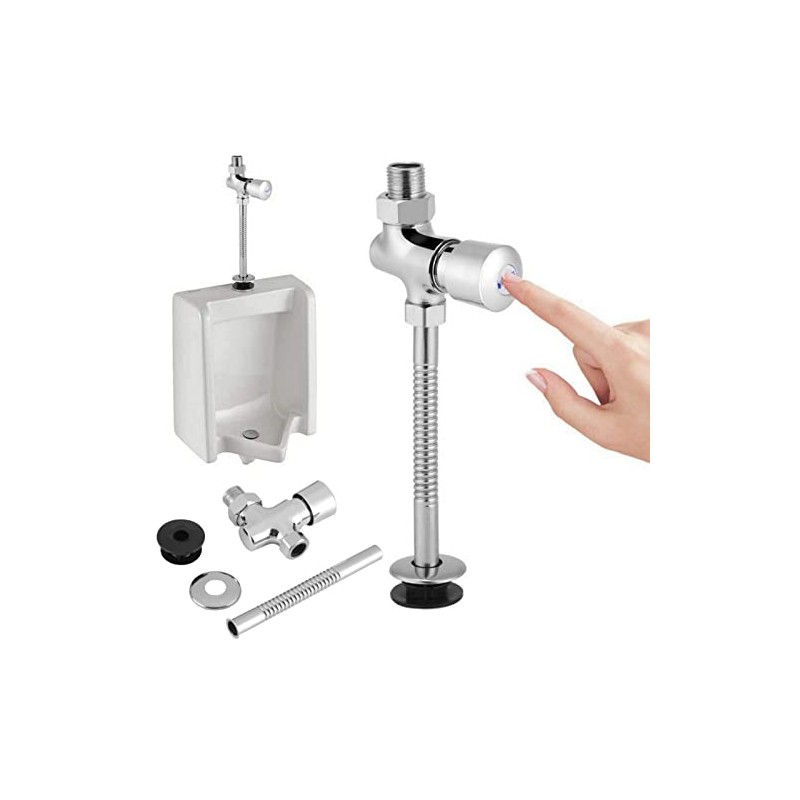 Acogedor Urinal Flush Valve Toilet Urinal Flush Valve Curved Tube