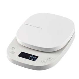 Elecom HCS-KS03WH Kitchen Scale with Timer, Maximum 4.4 lbs (2 kg), Minimum 0.004 oz (0.1 g) Display, White