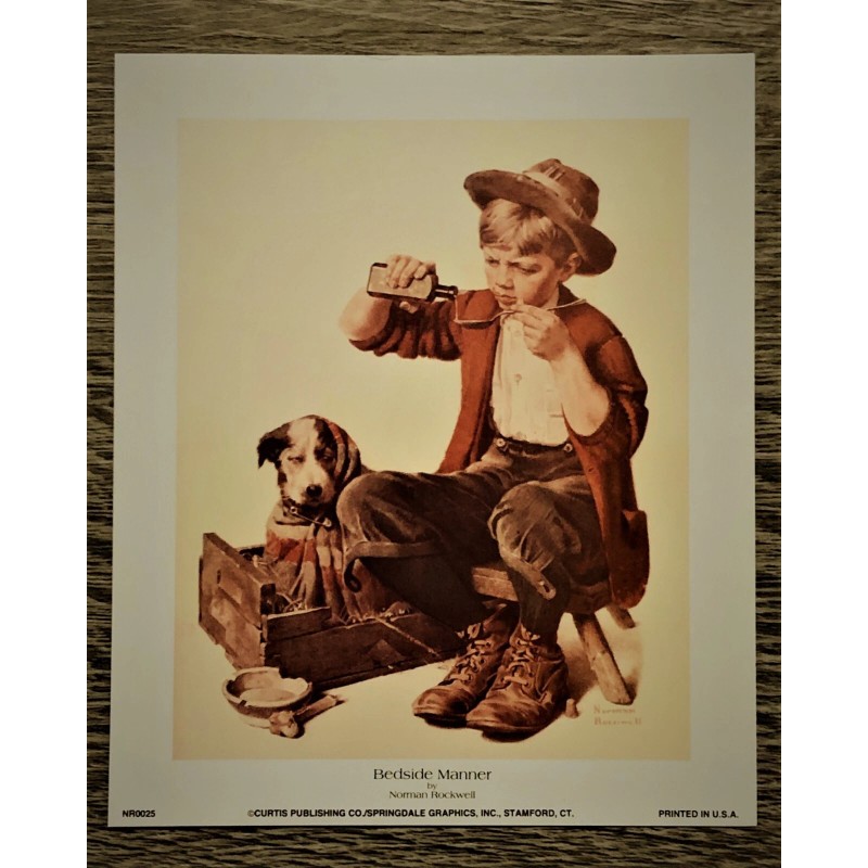 Lot of 7 Norman Rockwell from 1993- 5 x 6"