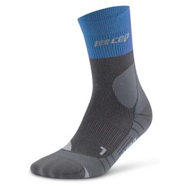 CEP Hiking Merino Mid Cut Soc, blue/grey