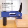 Bench Dog Clamp 3 Gear Locking Force Aluminum Alloy Quick