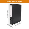 HUA JIE A4 Storage File Boxes Plastic Archives Cases with