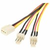 STARTECH.COM TX3SPLIT12 SPLITTER CABLE - TX3 FAN POWER - 12IN
