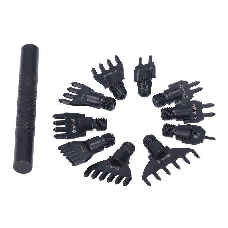 Leather Hole Punch 10 Punch Tips High Carbon Steel Wear