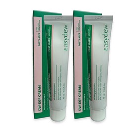 EasyDew Ezdew Post Laser EGF Cream 40ml 2 pieces, 1 piece / 이지듀 포스트 레이저 EGF 크림 40ml 2개, 1개
