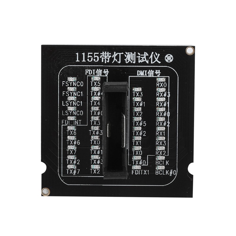 Desktop Motherboard CPU Tester Test Card with LED Light for