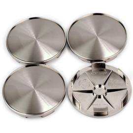 RhinoTuning 4 Pcs Set 68mm Wheel Centre Cap OD 68mm ID 62mm Wheel Hub Centre Covers Hub Covers Hub Caps Compatible with LM wheel Volk Racing TE37 for 654F(Gun Metal)