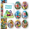 Lot of 2 * 7 Easter Egg Decoration Thermo Heat