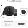 Large Leather Fanny Pack Crossbody Sling Bags With bum bags