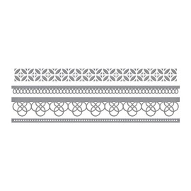 SPELLBINDERS PAPERCRAFTS, INC SPELLBINDRS Designer SLIMBORDER, Metal