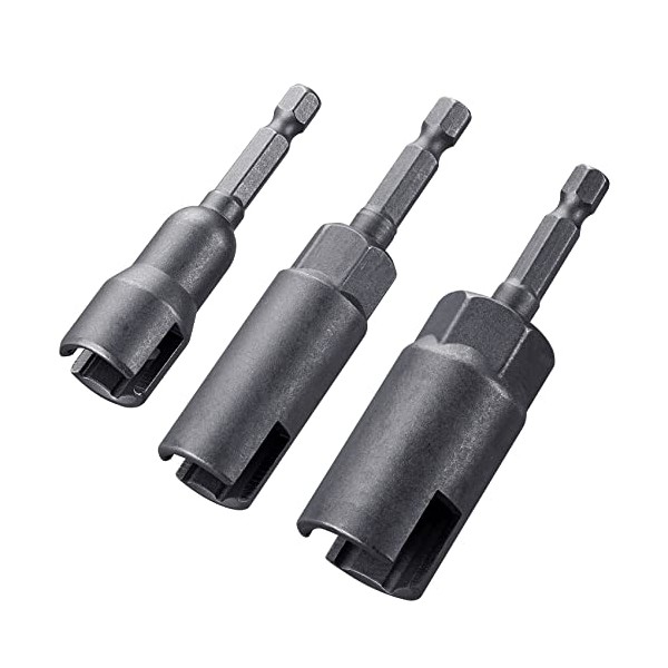 PAGOW 1/4" Hex Shank Upgraded Large Slotted Hurricane Wingnut Driver