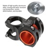 CANSUCC 31.8/35mm Bike Handle Stem Riser Short Handle Stem Aluminum
