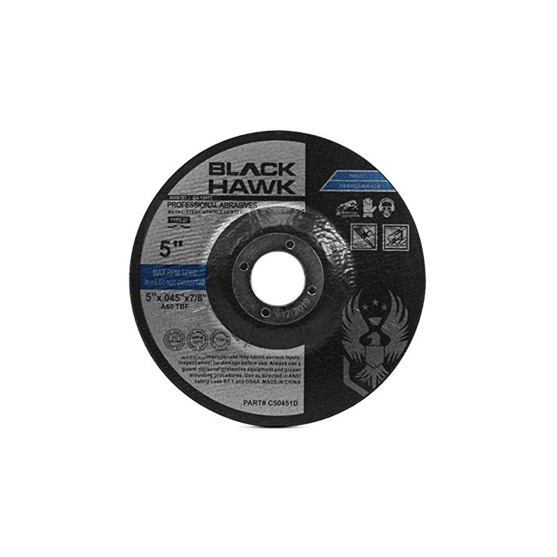 BHA Metal and Stainless Steel Depressed Center Cut Off Wheels