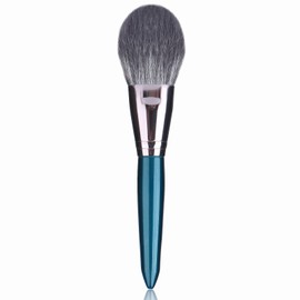 SHELWIN Makeup Brush, Cheek Brush, Fluffy, Powder Brush, Ultra Fine Soft Bristle, Makeup Brush, Made of Selected Wood, Royal Blue