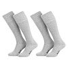 Piarini 4 Pairs of ladies’ Knee-High Cotton Socks, without Elastic