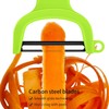 Original Vegetable Fruit Peeler Carbon Steel Blade 3 Pack Red/Green/Yellow…