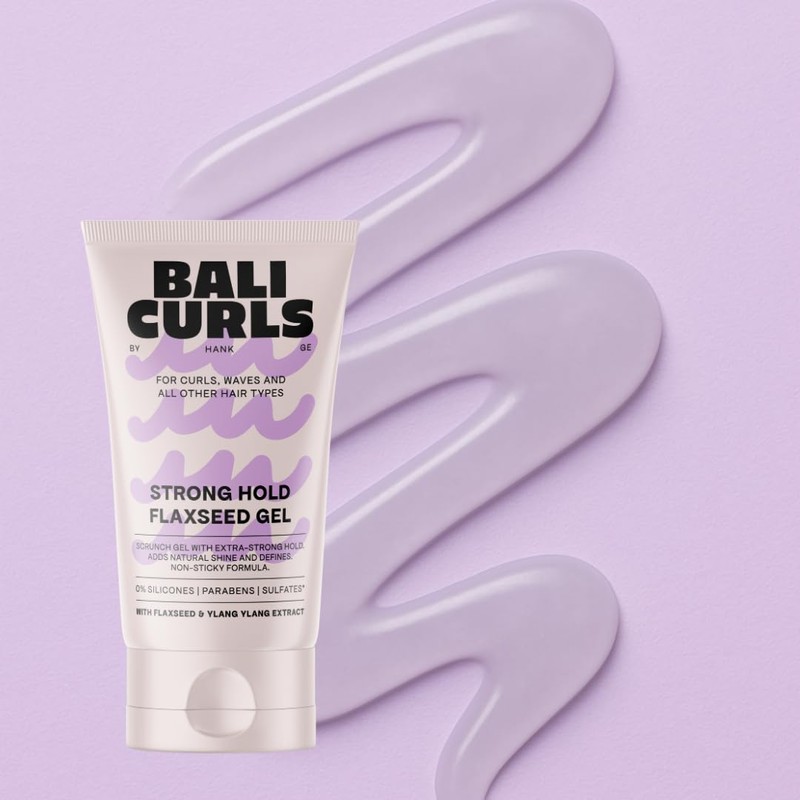 Bali Curls Strong Hold Flaxseed Gel - Extra Strong Scrunch