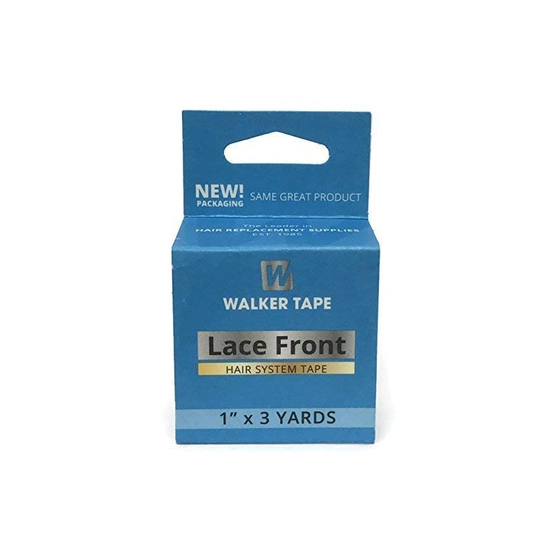 Walker Tape Blue Lace Double Sided Tape Roll 1" x