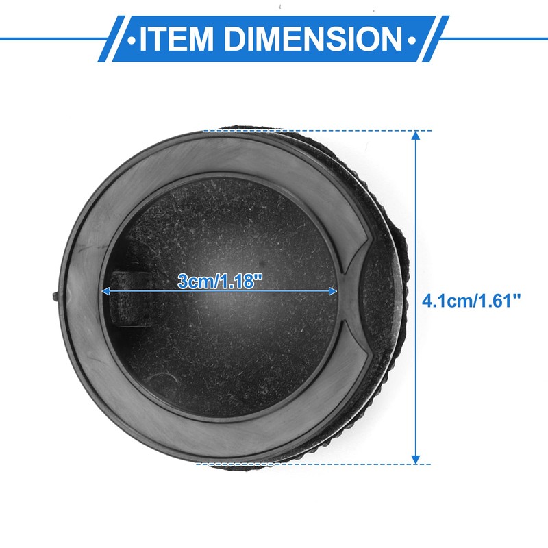 VekAuto Car Push Start Button Cover, Engine Button Cover Universal
