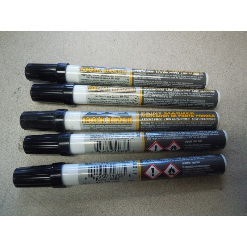 Rock River Black Medium Bullet Tip Xylene-Free Rock River Paint