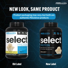 PEScience PEScience Select Low Carb Protein Powder, Gourmet Vanilla, 27 Serving, Keto Friendly and Gluten Free