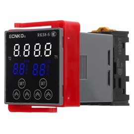 Multifunctional Time Relay with Base LCD Display 1 On 1 Off Cycle Time Delay Relay 0.1S‑99H AC380V