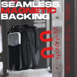 Cloudstone Crossbody Bag Sling Chest Bag for Men and Women | Magnetic Gym Bag for Gym, Travel, Work, and Sports | Keep Your Items Off the Gym Floor with Magnetic Attachment