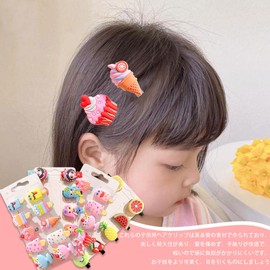 Hair Clips, 40-Piece Set, Cute, Baby Hair Clips, Baby Hair Pins, Girls, Kids, Hair Accessories, Hair Clip, Bangs Clip, Stylish, Birthday Gift