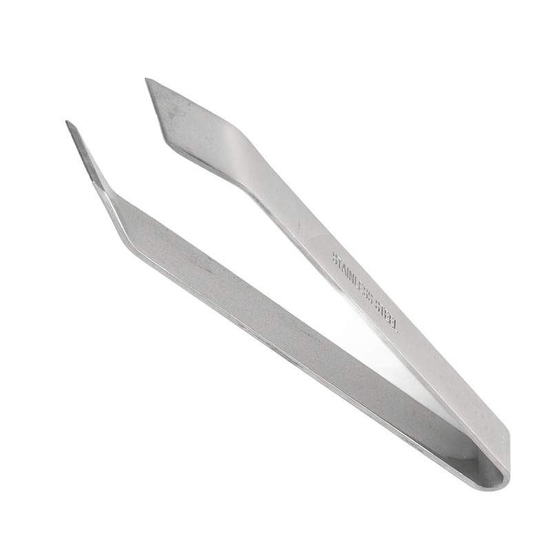 Fish Bone Tweezer Stainless Steel Pig Hair Remover Tongs Kitchen