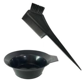 Disposable Hair Dye Bowl, Comb, Brush, Salon Hairdressing Tools Accessory 2 - Dye Bowl 10ea