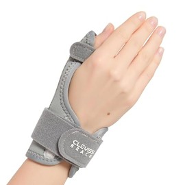 Soporte para el pulgar para mano derecha o izquierda, férula ajustable para el pulgar en espiga para aliviar el dolor, artritis, tendinitis, esguinces, síndrome del túnel carpiano, estab