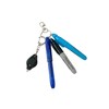 Badge Reel Accessory BLUE Pen, BLUE Highlighter/Mini Pen, Sharpie, Highlighter,