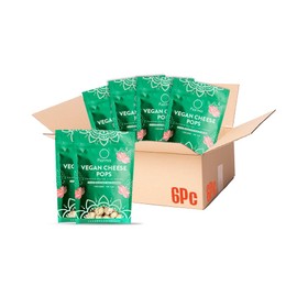 Karma Vegan Cheese Popped Water Lily Seeds - 3g protein, Gluten-Free, Vegan Cheese, Non-GMO - Flavor for Healthy Snacking On-the-Go - 1oz (Pack of 6)