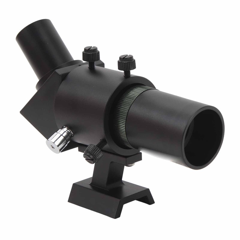 Finder Scope, 6x30 Metal Finder Scope for Astronomical Telescope, 45
