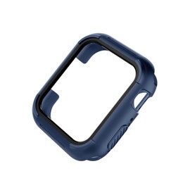LABRIMP Cover TPU Shock-Resistant Case for Watch Series Dark Blue Black Flexible Bumper Design Precise Access to Features for Fitness Tracking