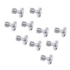LABRIMP 10PCS Nickel Plated Camera Screws for Quick Release Plate