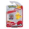 Pokémon Pikachu & Ferkuli Battle Mini Figures Set, 5 cm,