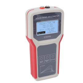 Aumoo MPPT Meter for Solar Panels, EY800W Portable LCD Display Third Generation Multifunctional Solar Panel Tester