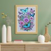 Baipisan Cross Stitch Kits for Adults - Butterfly Stamped Crossstitching