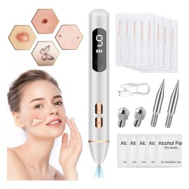 Pluma Cauterizador Removedora Manchas Verrugas Pecas Lunares Usb Con Display Digital 100% Seguro Y Sin Efectos Secundarios Tecnología De Plasma