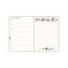 Sunstar Stationery Ado Mizumori Planner, 2026 Weekly B6, Pink S2959038