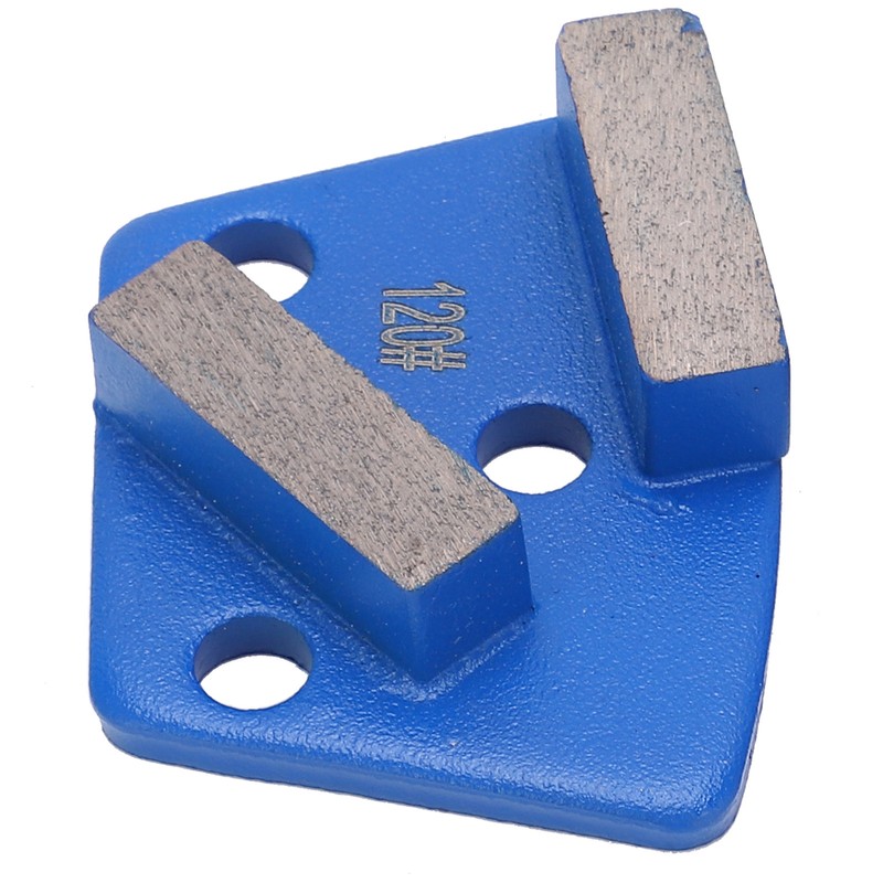 3Pcs Diamond Grinding Shoes Trapezoid Concrete Floor Aggreesive Cutting 2