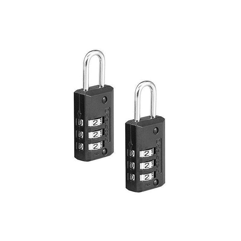 Master Lock 646T Candado para Equipaje de Combinación Reprogramable a